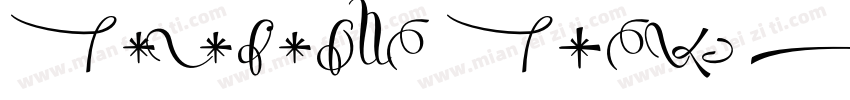 Salamander Script B字体转换